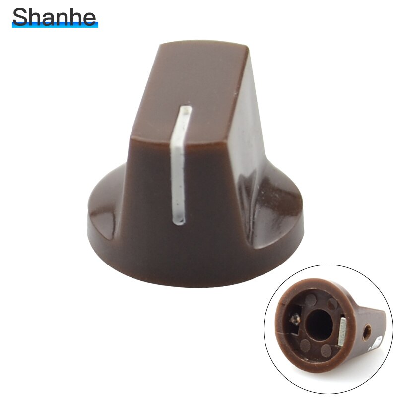 Manopola potenziometro albero diametro 6mm per pentole