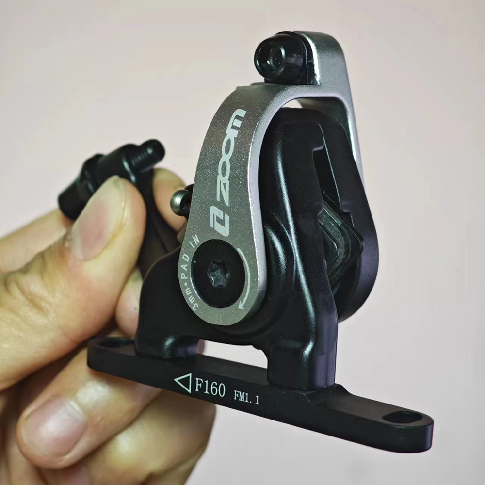 Zoom hb700 Bicycle brake Road bike mechanical brakes Mechanical caliper Double piston bilateral drive MD-C550 trp 140 160: Yellow