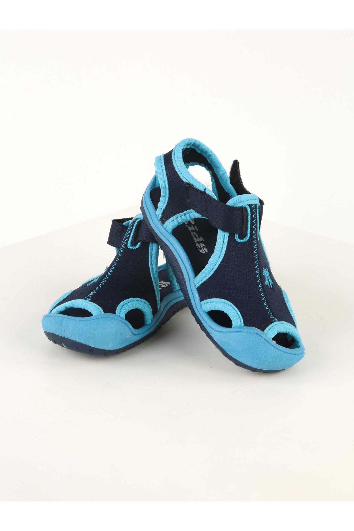 Blauwe Baby Jongen Sandalen Schoenen: 23 number