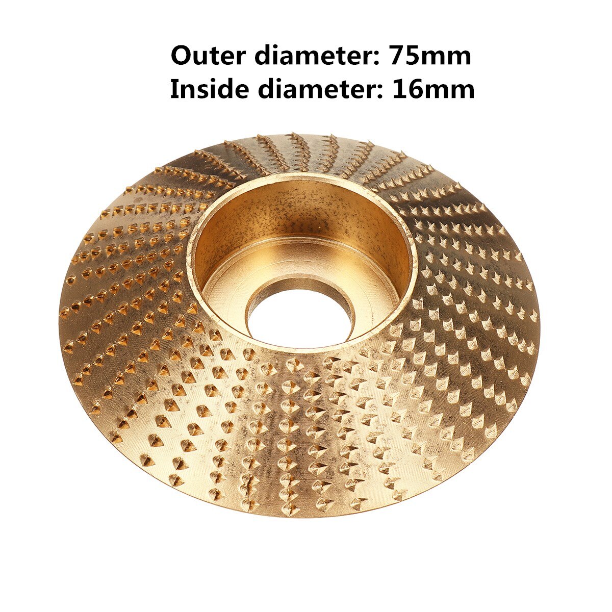 Wood Grinding Wheel angle grinder disc wood carving disc Sanding Abrasive tool 5/8inch Bore