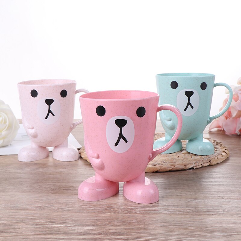 Gobelet à lait pour bébé, mignon, brosse à dents, lavage des dents, pour enfant