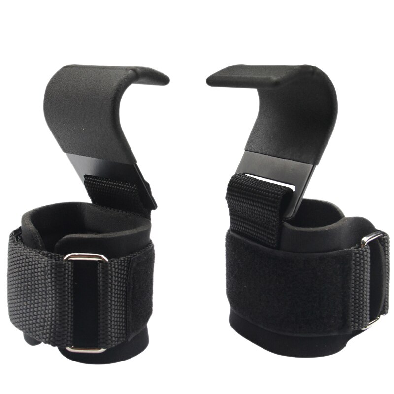 Podnoszenie ciężarów zdatność ciężkie haki z neoprenowym podkładem siłownia opaski na nadgarstek najlepszy zestaw robić podnoszenia ciężarów: Default Title