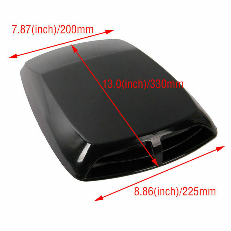 Capota Universal para coche del camión, capó de admisión de flujo de aire, tapa de ventilación decorativa para coche