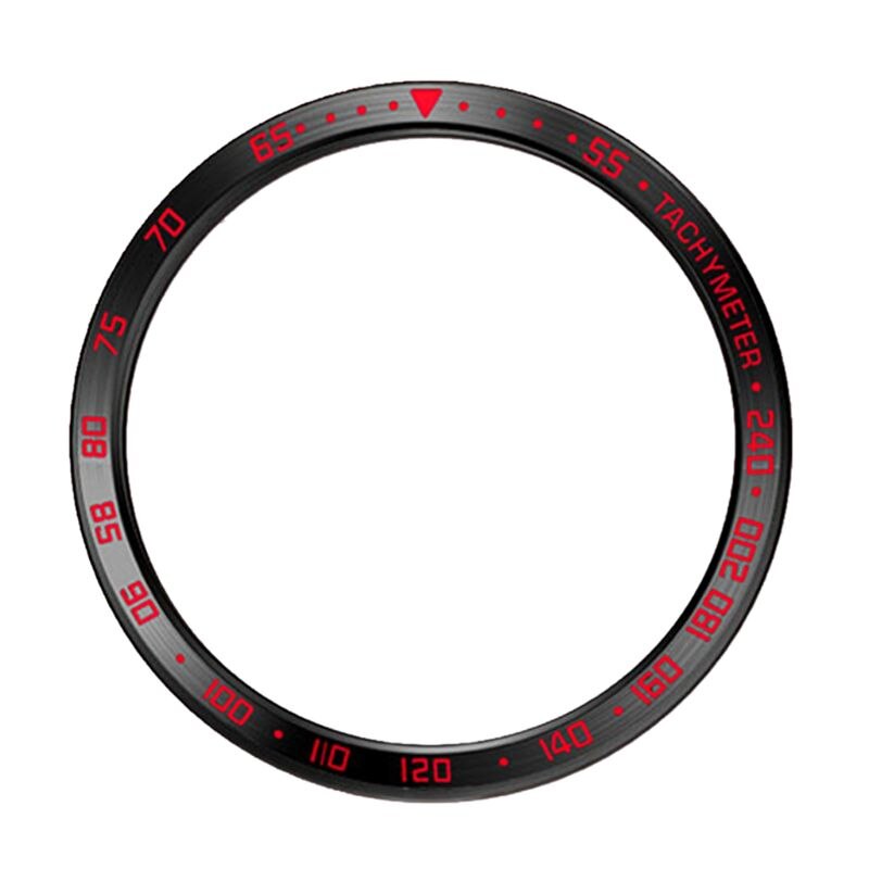 Anillo de Metal Anti arañazos, cubierta adhesiva de repuesto para Samsung Galaxy Watch 42MM, accesorios: 8