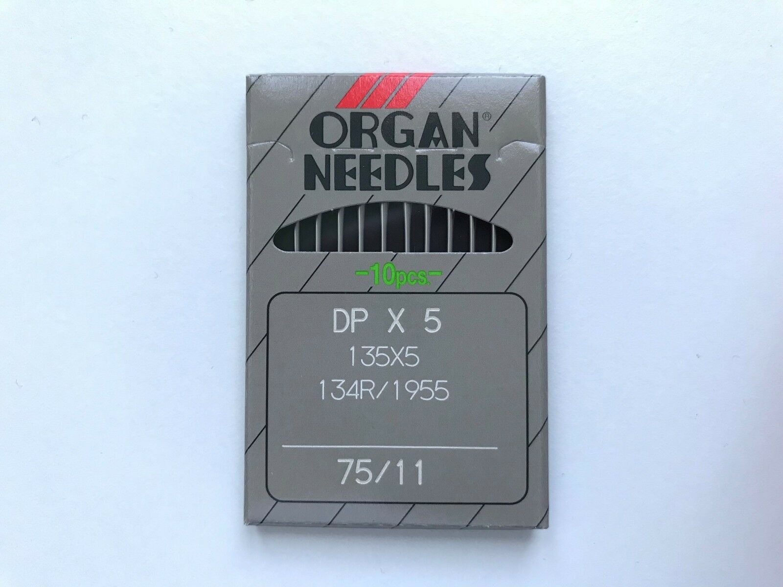 10pcs/lot ORGAN NEEDLES DBX1 DCX1 DPX5 UYX128GAS For Industrial Lockstitch Sewing Machine Singer JUKI brother: DPX5(75-11)