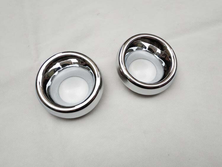HDBUBALUS Anneau de clignotant chromé pour Harley Touring Electra Glide