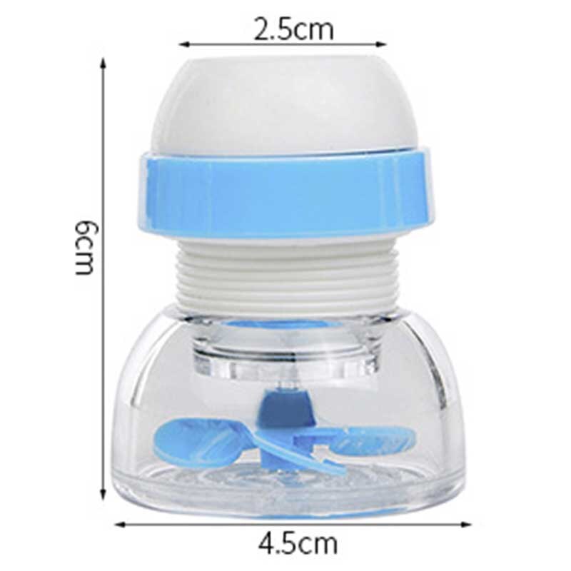 1Pcs 360 Graden Draaibare Kraan Filter Swivel Tap Extender Anti-Splash Water Filter Hoofd Sproeikop Keuken Accessoires