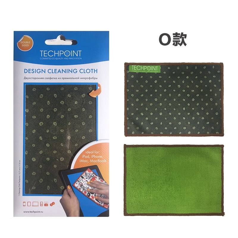 Reinigingsdoekje Voor Mobiele Telefoons En Tablet Scherm Doekjes Krasvrij Bril Vegen Doek Microfiber Dubbelzijdig servet: O