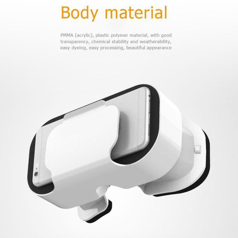 Voor vr shinecon box 5 mini vr-brillen 3d glazen virtuele bril voor google kartonnen smartp reality vr-headset  l7 k 4