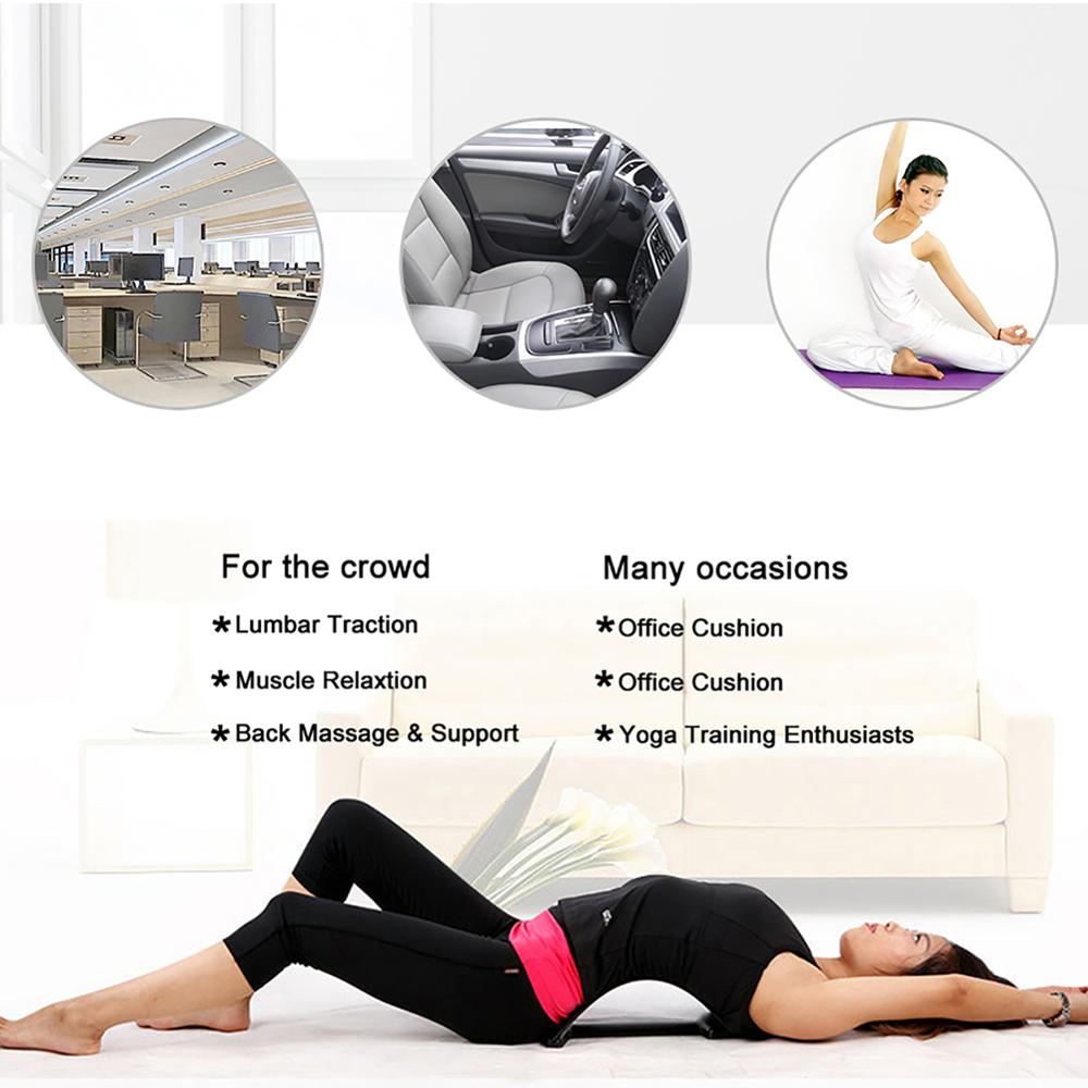 Rugsteun lumbale massager acupunctuur verstelbare lumbale massage voor thuiskantoor