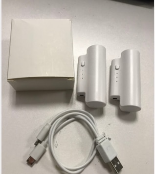 Elektrische Verwarmde Sokken Usb Oplaadbare Sok Verstelbare Warmer Sokken Power Bank Voor Outdoor Fietsen Sport Verwarmd: battery