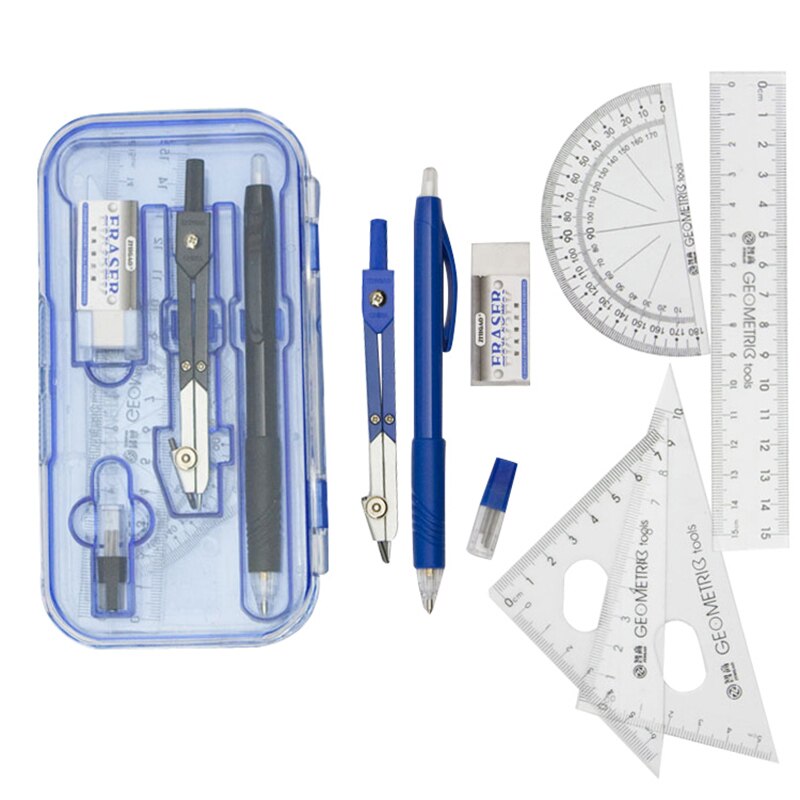 Zhigao Math Compasses Set Drawing Compass Math Geometry Tools for Circles Drafting Tools School Office Supplies