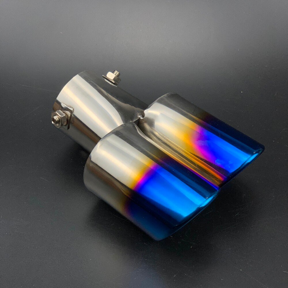 Car Styling Exhaust Pipe Tube Case For SEAT Ibiza Leon Toledo Arosa Arona Alhambra Exeo FR Supercopa Mii Altea Cordoba cupra