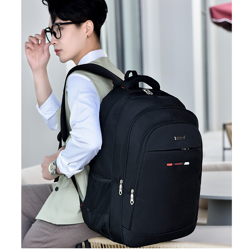 Large Capacity Men Backpack School Bags for Teenage Boys University Student High School Backpack Travel Casual Preppy Style