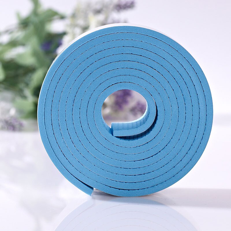 2M Lengte Platte Meubels Bluetable Guard Strip Kinderen Bescherming Baby Veiligheid Producten Glas Rand Meubels Hoek Bescherming: Default Title