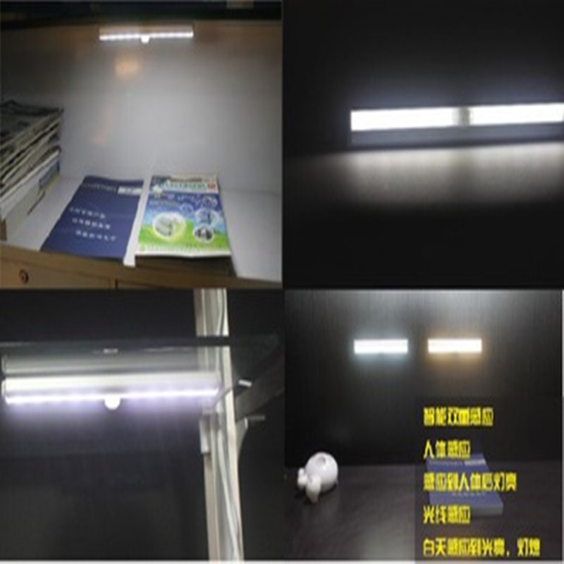 Night Light Wardrobe lights PIR Motion Sensor Led Wardrobe Light With Adhesives Sticker LED Lamp For Cupboard Closet Kitchen