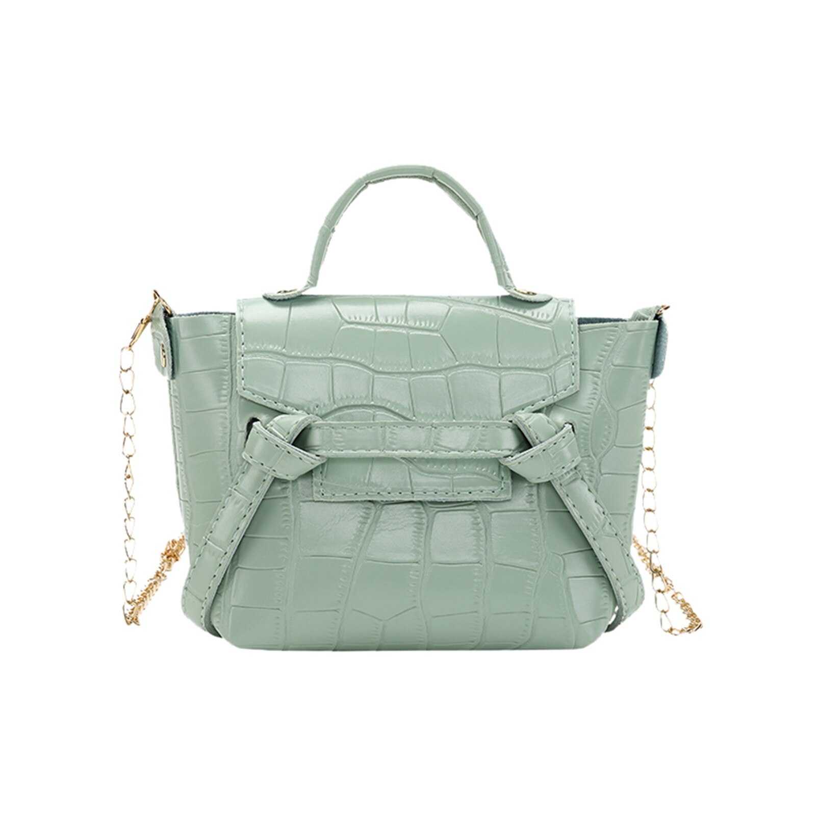 Frauen solide leder schulter tasche Frauen PU Leder Schulter Kleine zipper Crossbody Handtaschen Tote Messenger Taschen # y30: green