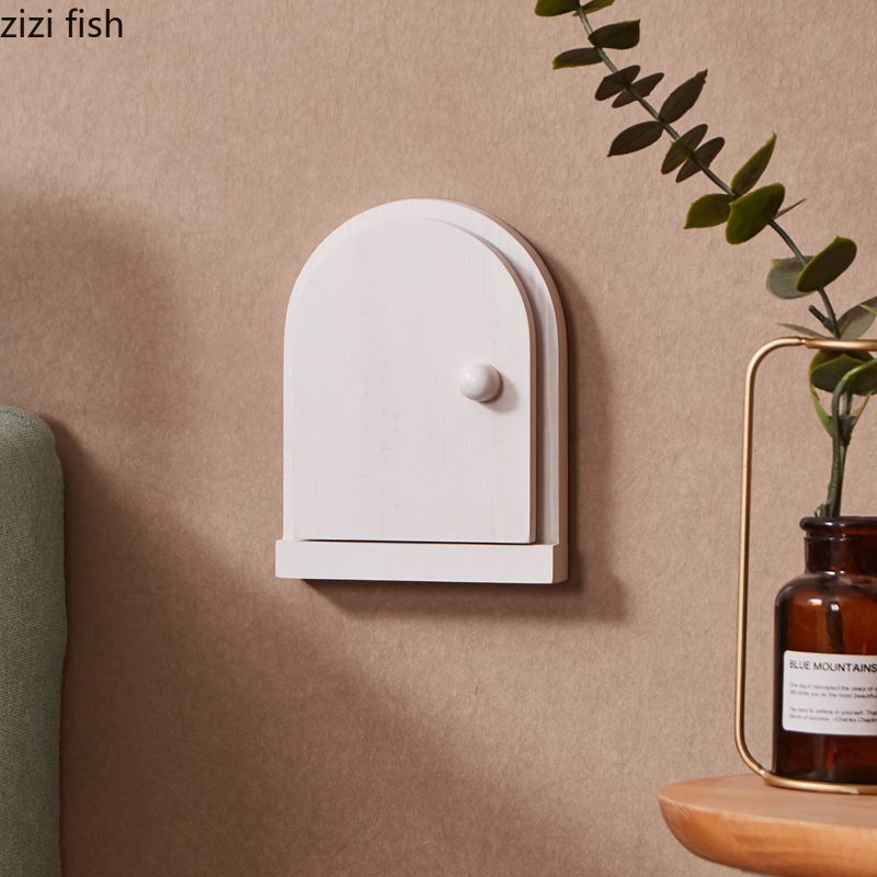 Wood Switch Sticker Switch Protective Sleeve Decoration Crafts Wall Accents Socket Trim Frame Protective Cover Wall Decoration