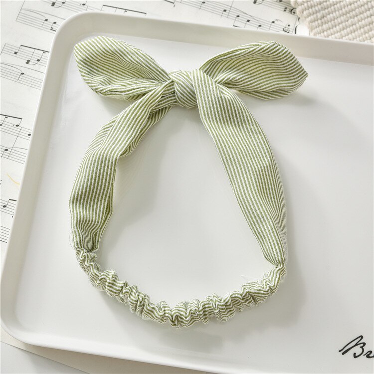 1 PC Winter Warm Ear Warmer Headwrap Xmas Girls' Crochet Headband Knitted Bow Hairband Hair Band Accessories