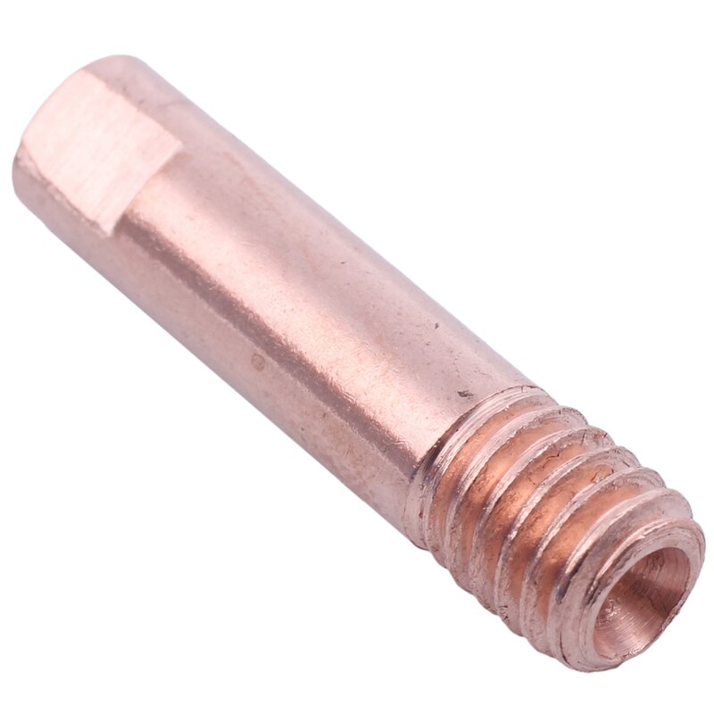 Embouts de Contact Mig CO2 0.8x25mm, 20 pièces, pour chalumeau de soudage MB15 15AK, accessoires consommables