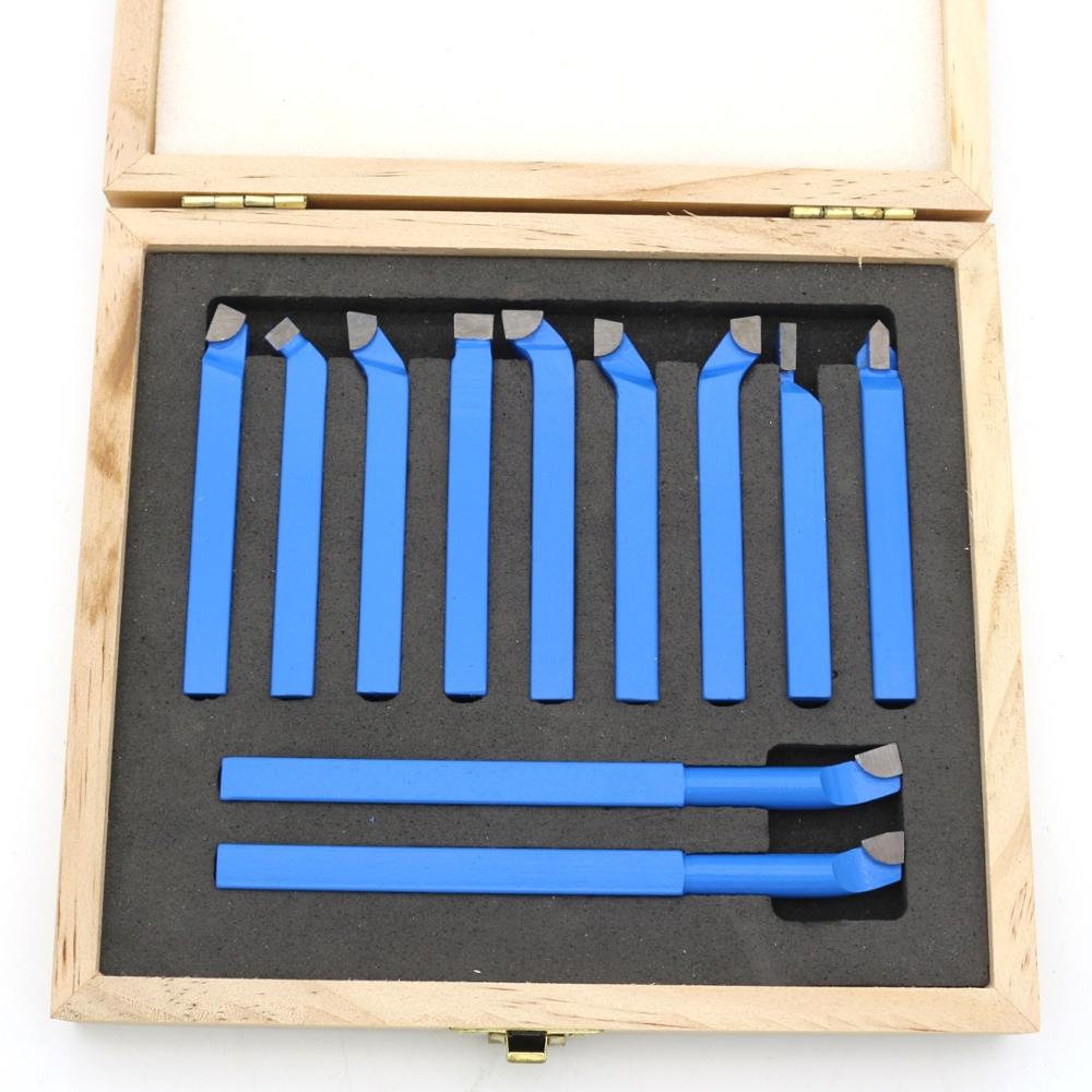 1 Pack Lassen Tool Sets Mini Draaibanken Draaigereedschap Din 49 Serie Din 4971 72 78 76 77 80R 80L 81 73 74 75 Draaibank Draad 8/10/12Mm