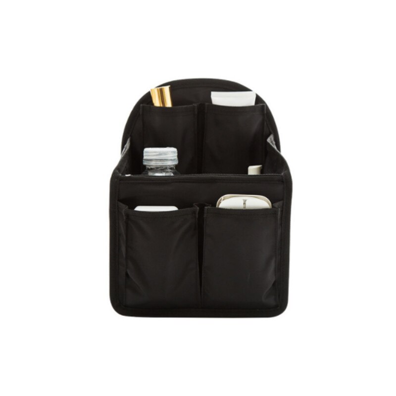 Stor kapacitet rejse rygsæk indvendig taske organisator indsæt multifunktionel rejse rygsæk taske i taske rejsetilbehør: -en