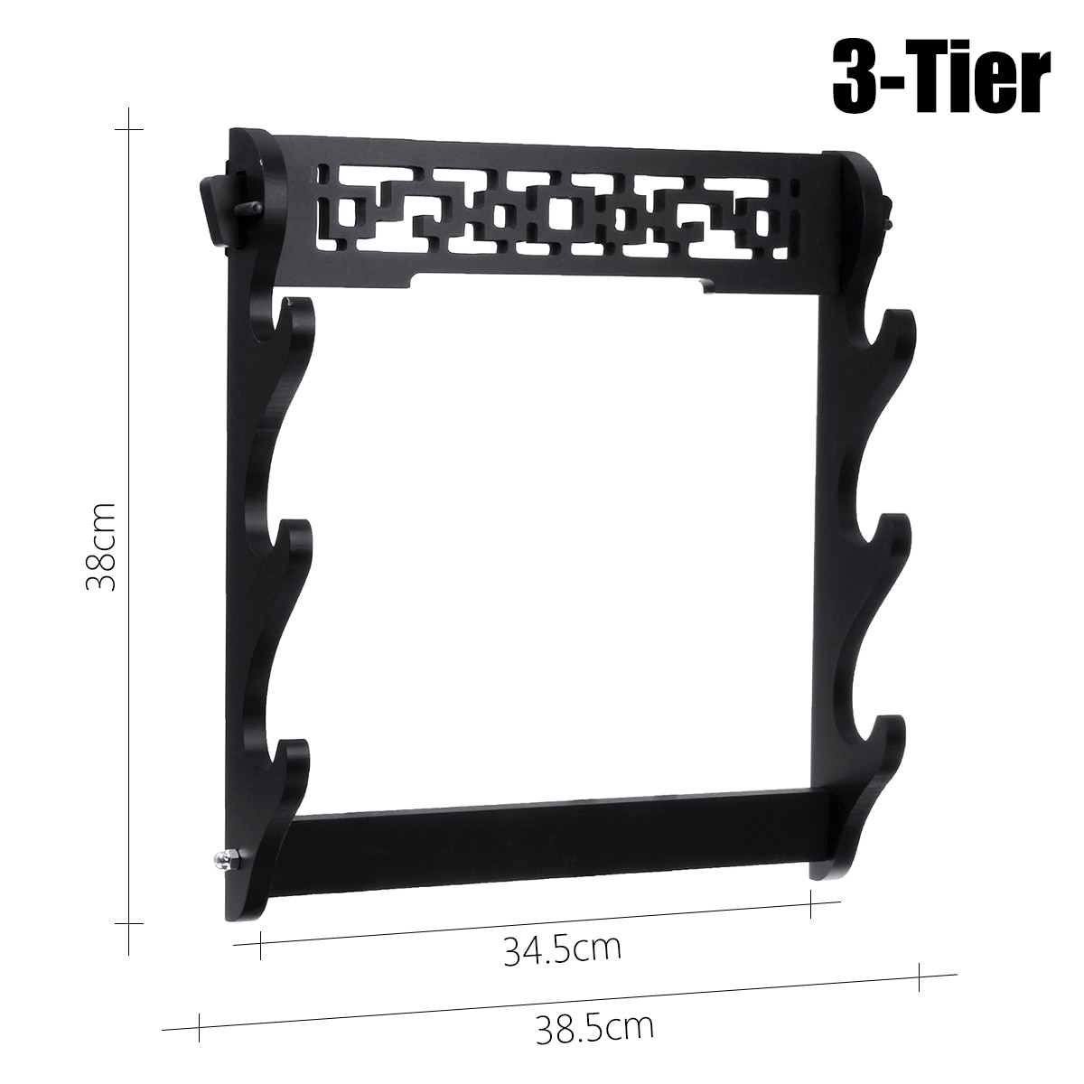 Soporte para colgar en la pared de 1/2/3/4/6 niveles, soporte para Katana y Samurai, para decoración del hogar, para pared