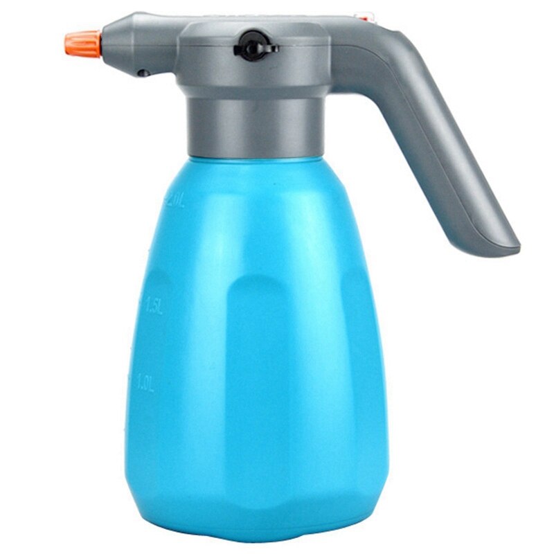 Electric Water Sprayer Automatic Nozzle Mist Car Wash Kitchen Plants Jet Pump Automatic Water Sprayer: Blue