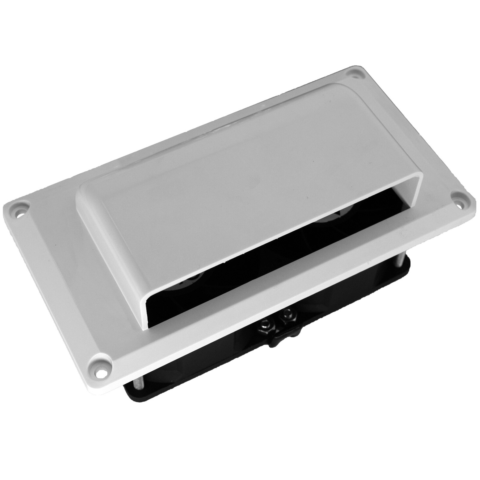 12V 25W Wit Caravan Inner Side Air Cooling Ventilator Vent Uitlaat Ventilatie Voor Rv Boot Marine Yacht lage Ruis Rustige Trip