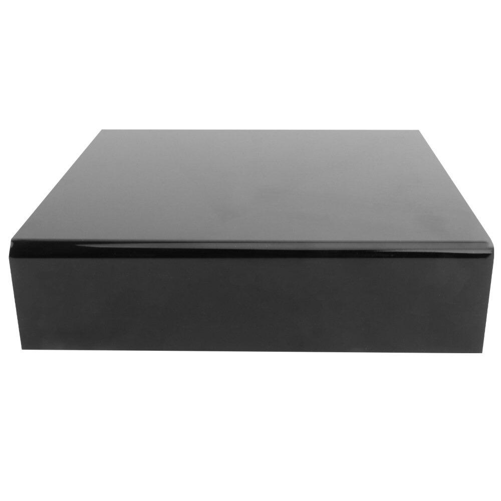 1Pc Practical Smooth Photo Board Multi-function Acrylic Reflection Board Black: 30X30CM