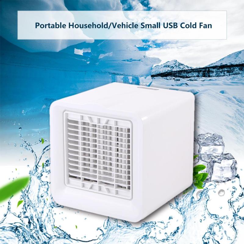 150ML Mini USB Cooler Air Conditioner Humidifier Purifier Air Cooling Fan 3 Speed Air Cooler Summer Car Air Cooler Fan