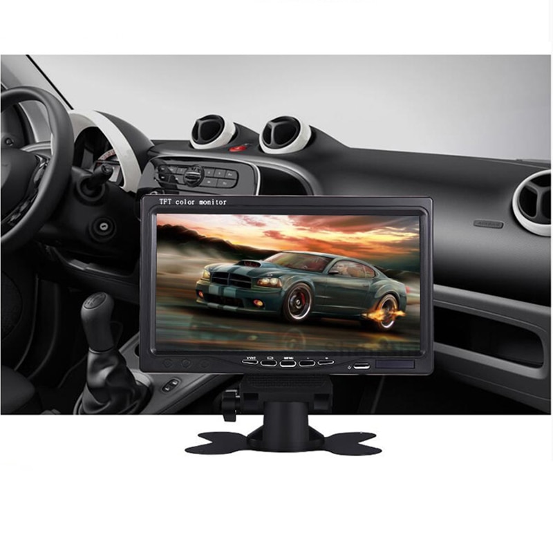 12 V 24 V Auto Monitor 7 inch HD auto monitor draagbare kleine lcd-scherm