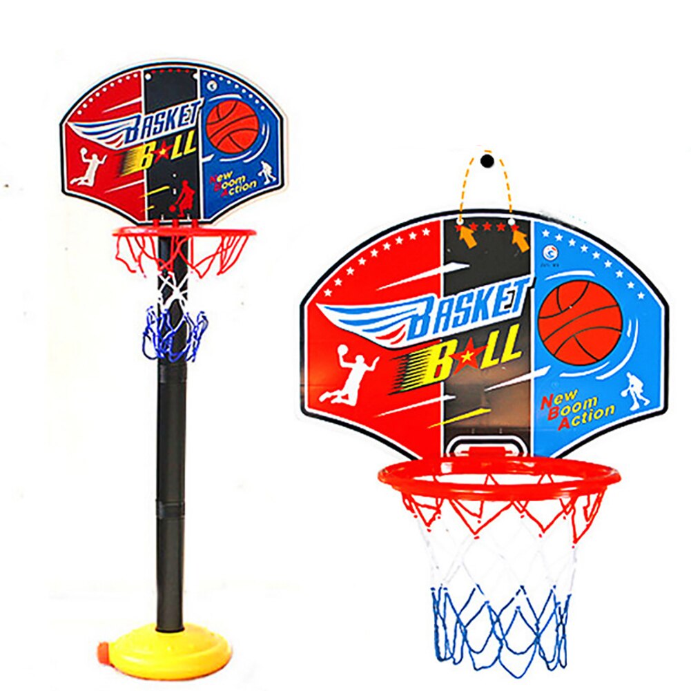 1Pack Tragbare Basketball Hoop Ständer Set Indoor Outdoor mit Net & Mini Ball für Kinder Kleinkinder Kind