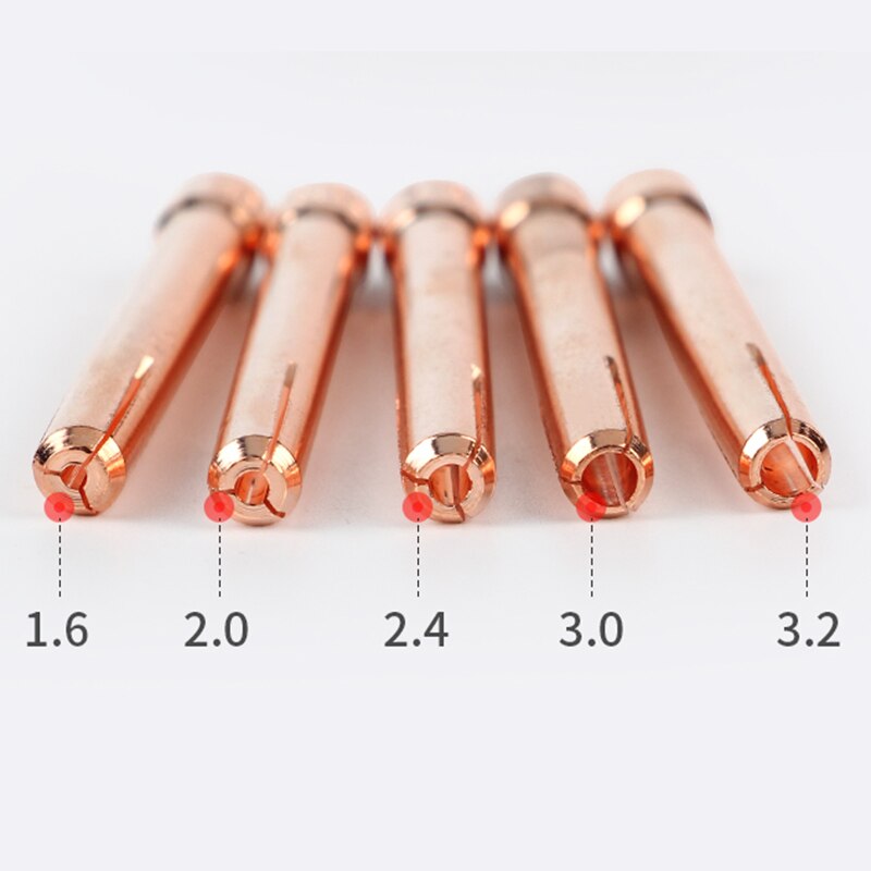 Tig Welding Torch accessories For WP-17/18/26 Tig collet body gas lense SR17 SR18 SR26 back cap welding kit alumina cup nozzle
