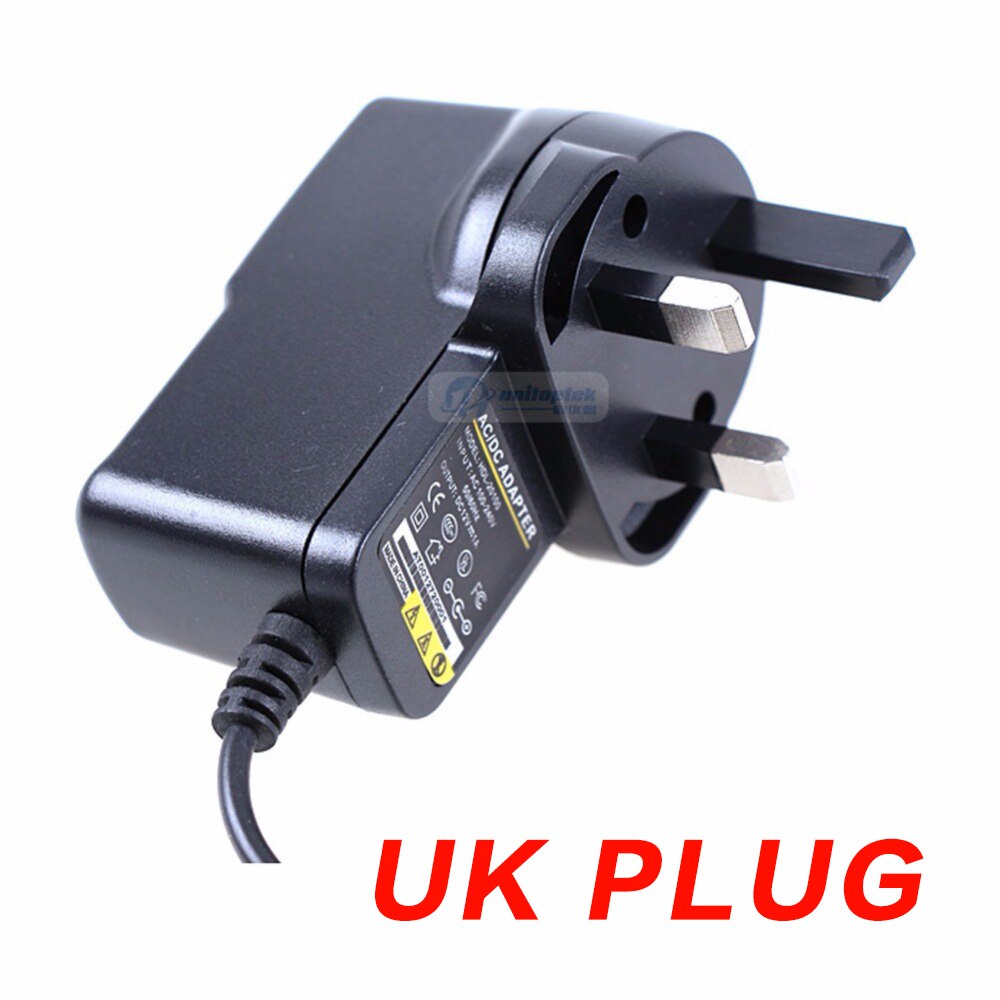 Qualified AC 110-240V To DC 12V 1A Power Supply Adapter For CCTV,EU/US/UK/AU Plug
