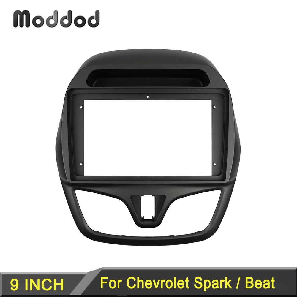 Daewoo Matiz Kit de tableau de bord | 9 pouces pour Chevrolet Spark Beat Daewoo, Kit de tableau de bord, panneau stéréo, Installation du tableau de bord, cadre de garniture, lunette de voiture