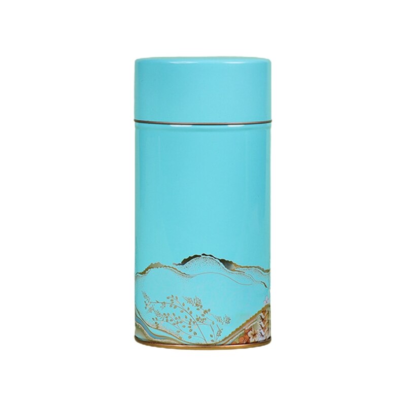 HX5F Tea Tin Canisters Tea Jar Storage Box Small Coffee Tea Storage Jars Sealed Box