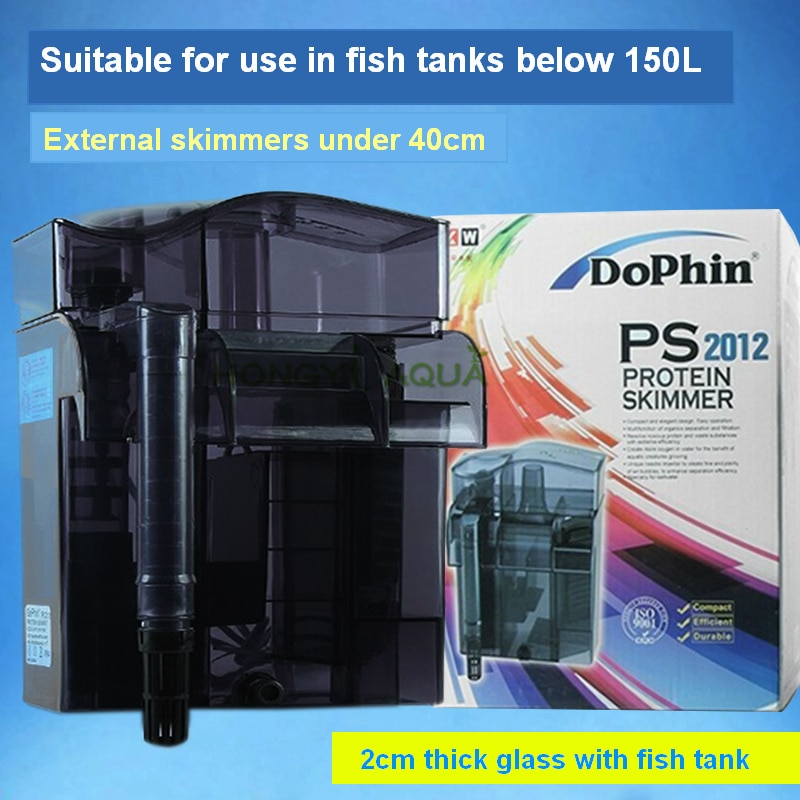 Marine Aquarium Opknoping Eiwitafschuimer 500L/H Voor Minder dan 200L Aquarium Compact Efficiënte Duurzame Dophin PS2012