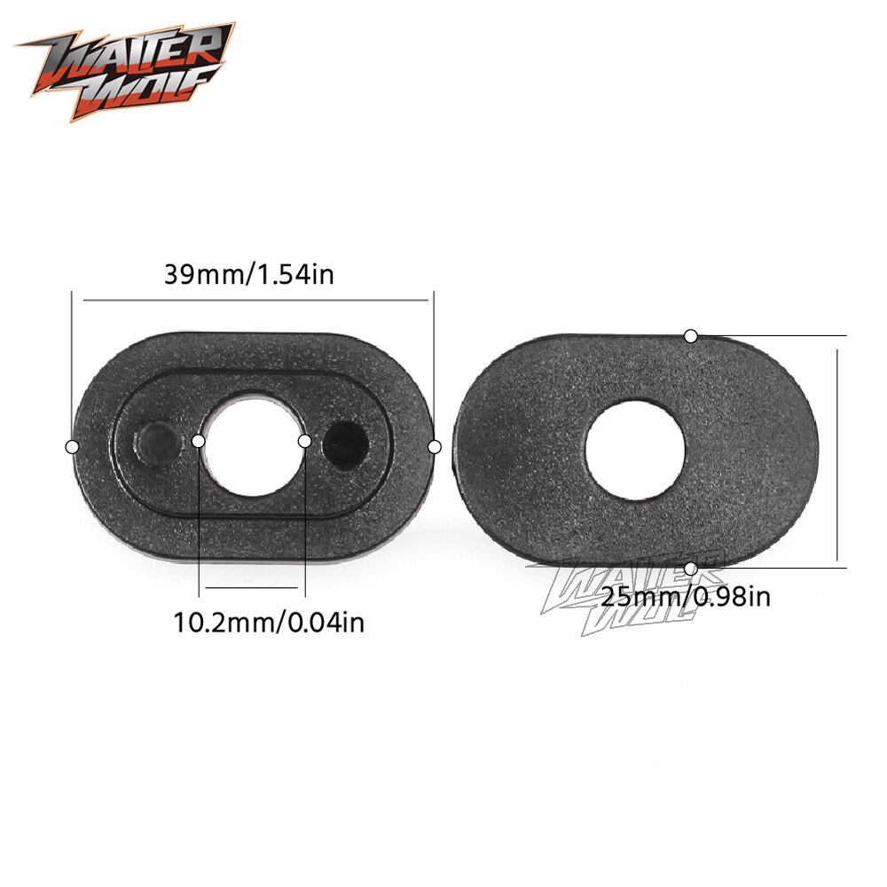 LED Clignotants Voyant Entretoises D'adaptateur Pour HONDA MSX 125 CB 400F 650F 500X CMX 300 500 CRF 250L Moto Accessoires