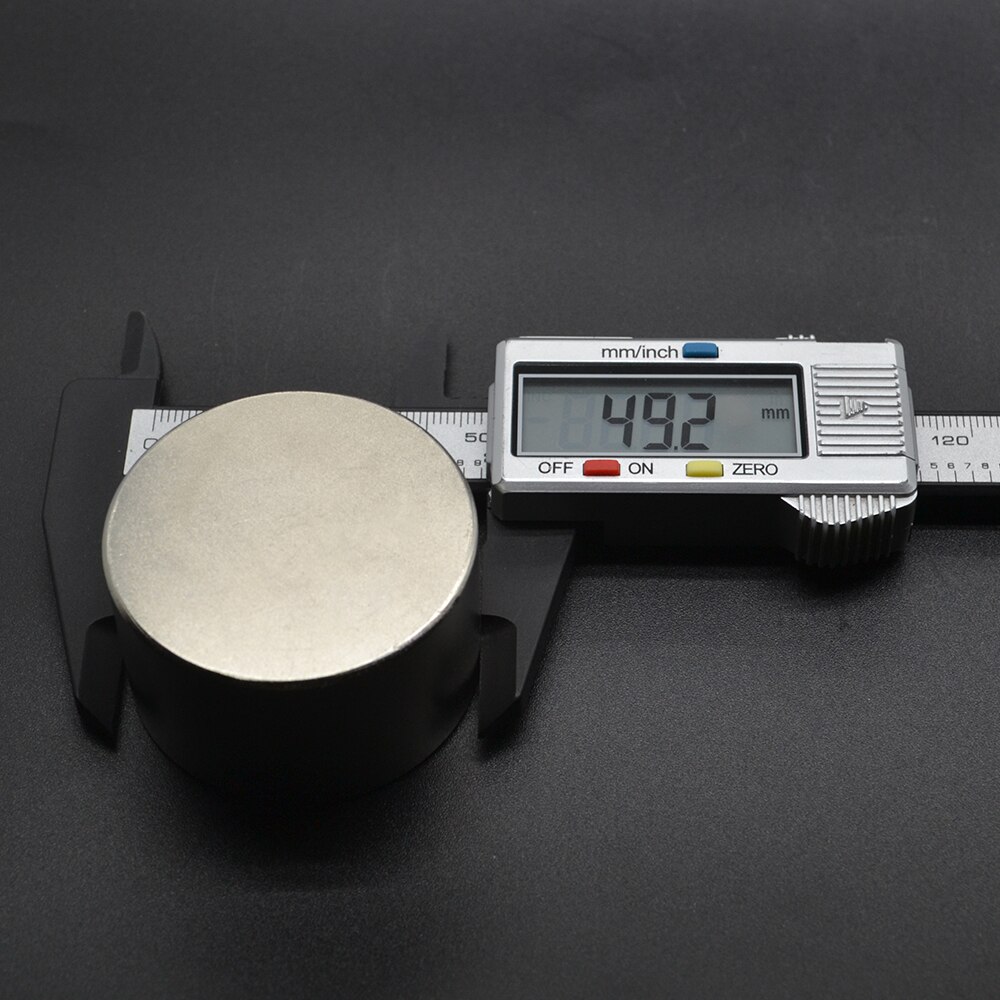 Korting! 1Pcs Sterke Magneet N52 50X30 Mm N52 Zeldzame Aarde Neodymium Magneet Art Craft Koelkast Langzaam Water Gas meter 50*30Mm