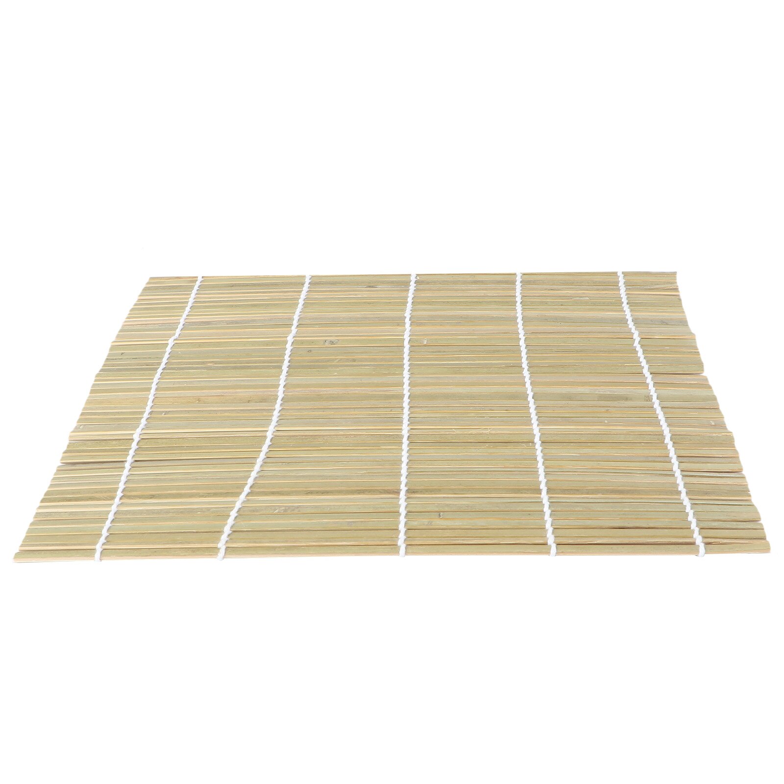 Tapis à roulettes en bambou vert naturel de première , 1 pièce