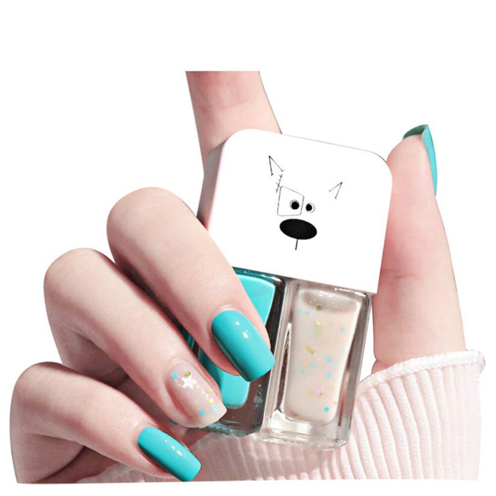 Vernis à ongles Semi-Permanent hybride bicolore, Gel de manucure Non Uv, apprêt de manucure à paillettes, séchage rapide: 05