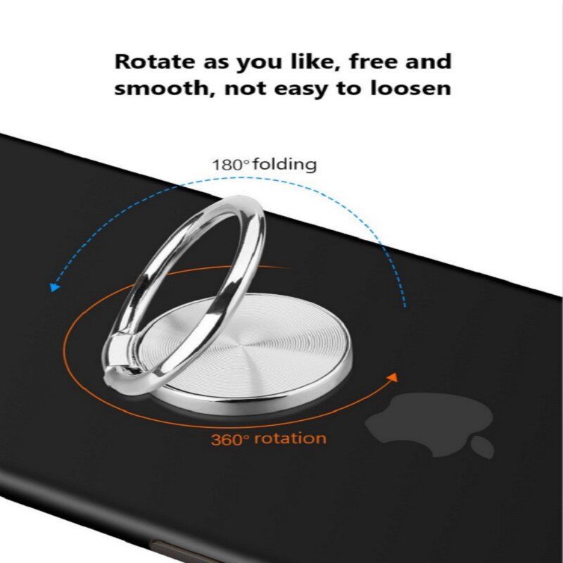 Finger Ring praktisch Smartphone Ständer Halfter Für IPhone XS Huawei Samsung praktisch Clever-Runde Telefon Ring Halfter Auto Halterung stehen