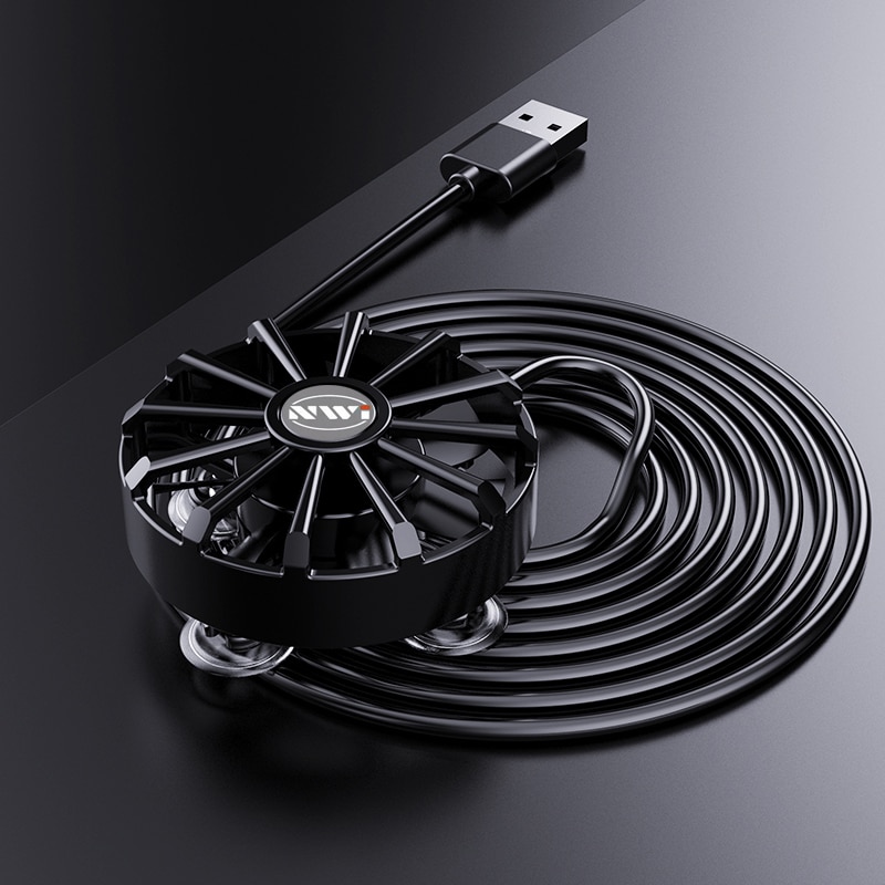 Suspended Mobile Phone Cooler Portable Cooling Fan Adjustable Holder Heat Sink For iPhone Samsung Huawei Phone Radiator Game Pad