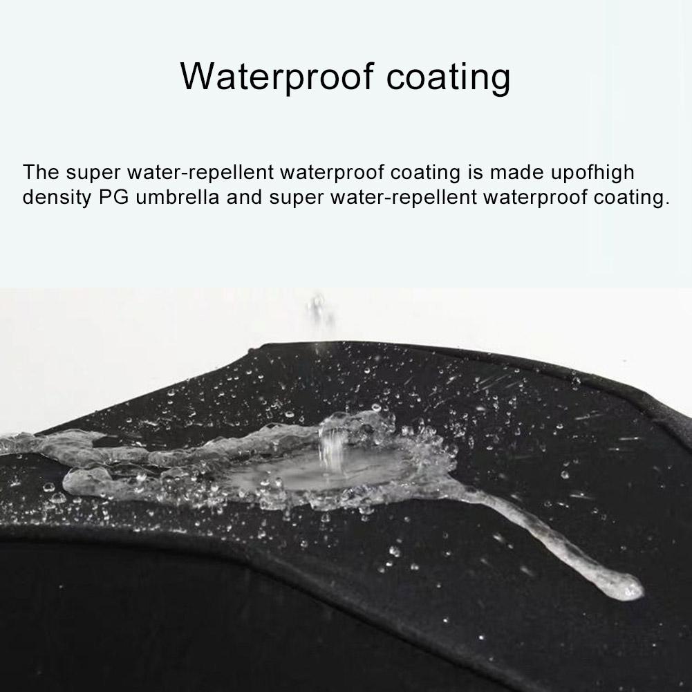 1pc multi-fonction pliable étudiant Parasol Marguerite avocat carotte imprimer Anti UV coupe-vent imperméable parapluie pour l'extérieur