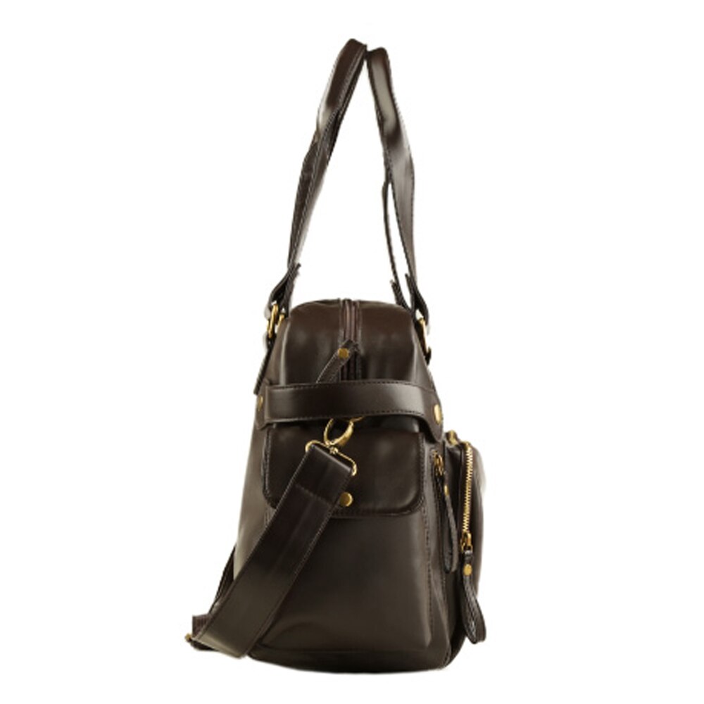 Mode Multifunctionele Mens PU lederen Reistassen Waterdichte Vintage mannen messenger bags schoudertassen