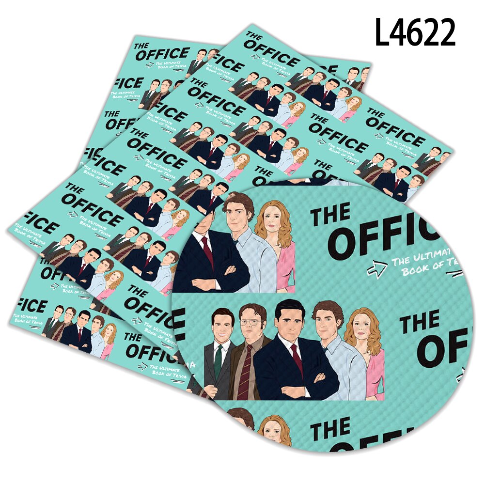 Faux cuir 22x30cm pour l'artisanat, accessoire de décoration en cuir synthétique pour nœud de cheveux: L4622