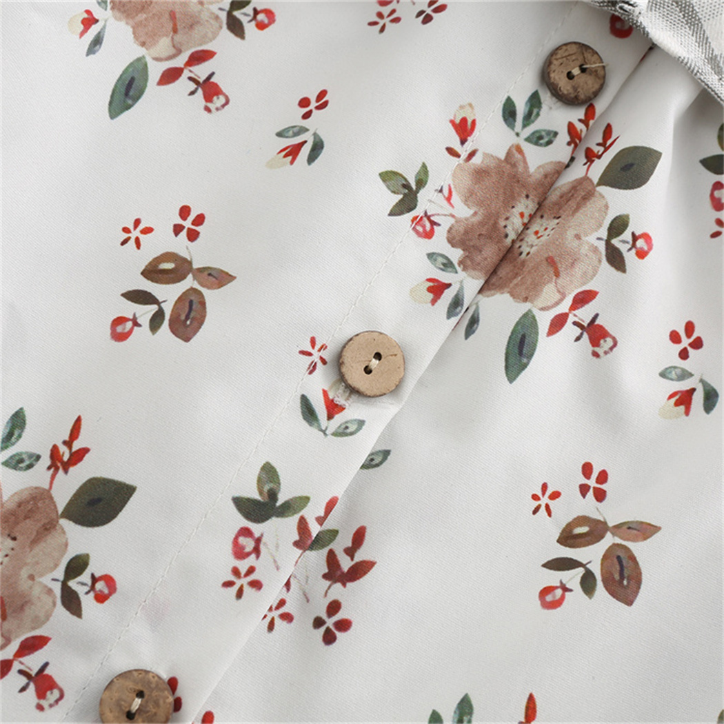 Zoete Bloemblaadje Kraag Baby Meisjes Bloemen Shirt Lente Herfst Lange Mouwen Kinderen Shirt Voor Meisjes Vesten Kinderen Jas Jassen Baby