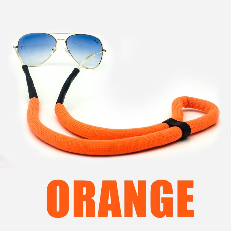 Schwimm Sonnenbrille Kette Wassersport Brille Kabel Freien Sport Eyeglasse Brillen Kabel Halfter Nacken Gurt Lesebrille Goggle: Orange