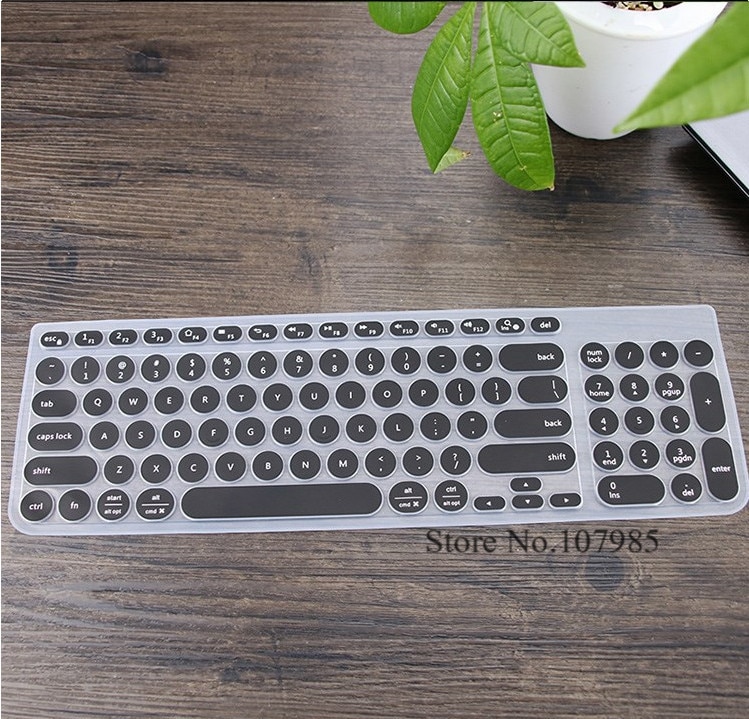 Silicone Laptop Keyboard Cover Skin Protector For Logitech K780 Multi-Device Wireless Keyboard K 780